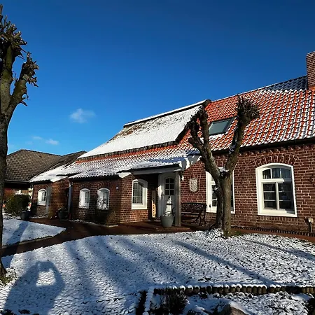 度假居 Lindenhuus-urlaub Unter Einem Teilreetdach-terrasse - Nahe Norden-norddeich Osteel