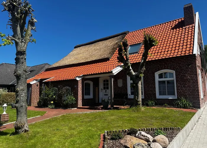 Hébergement de vacances Lindenhuus-urlaub Unter Einem Teilreetdach-terrasse - Nahe Norden-norddeich